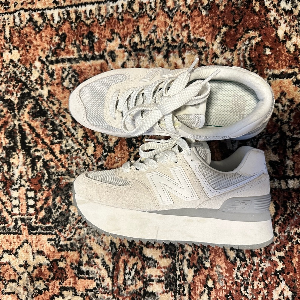 New Balance White Sneakers